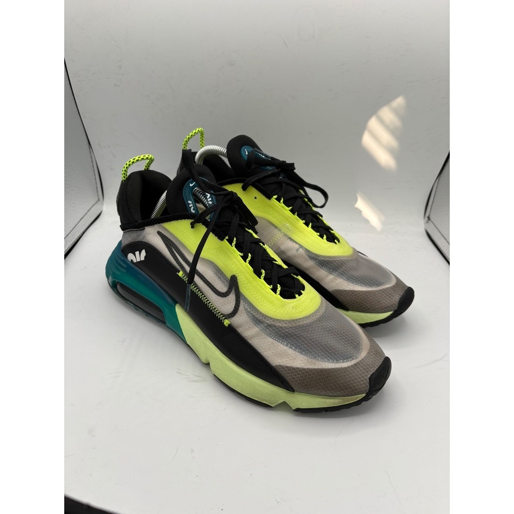 Nike Air Max 2090 Volt blue Teal Mens Athletic Shoes Sneakers Size 10